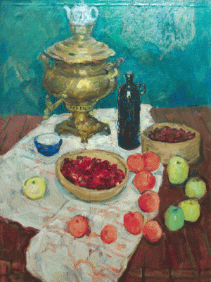 Item #1214 Samovar 1980. Valeria Larina