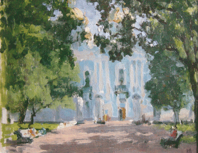 Item #1453 The Sailors’ Church, Summer, St. Petersburg. Nikita Tsytsin.