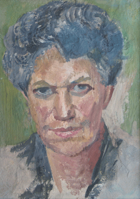 Item #149 Self Portrait c1975. Dora Chapman.