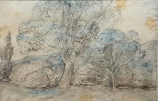 Item #1566 Landscape, Gundagai 1965. Lloyd Rees