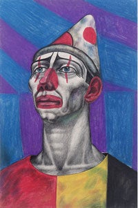 Item #16 Clown 1947. Clifford Bayliss.
