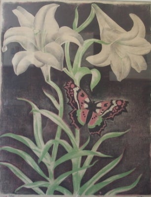 Item #166 Lilies c1935. William Frederick Colley.