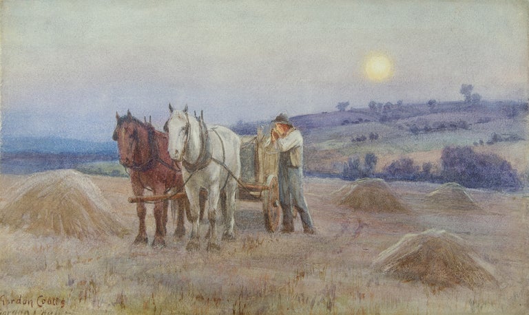 Item #1788 End of the Day c1893. Gordon Coutts.