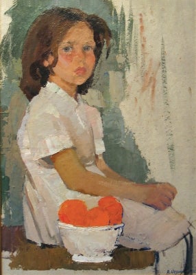Item #1920 Artist’s Daughter 1960. Vera Nazina.