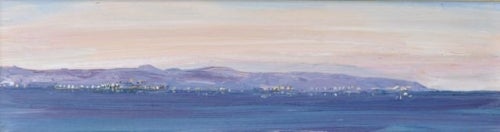 Item #1965 Evening, Mount Martha Coast From Edithvale 2008. Lucy Boyd.