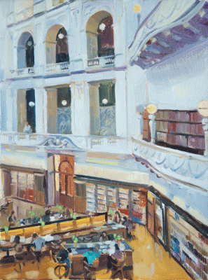 Item #2340 The Dome Reading Room II, State Library of Victoria. Nick Botting.