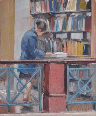 Item #2344 The Reader, State Library. Nick Botting.