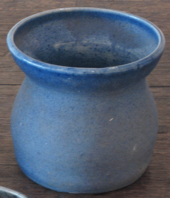 Item #2386 Blue Vase 1922. William Merric Boyd.