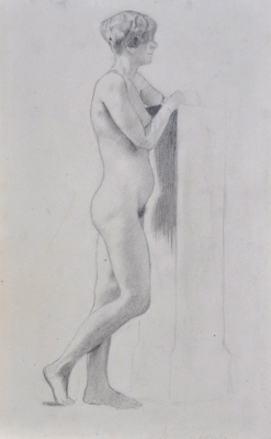 Item #2504 Female Nude. Jean Sutherland.