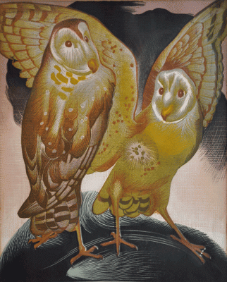 Item #2644 Golden Owls 1951. Murray Griffin.