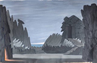 Item #2674 Stage design for Medea, starring Maria Callas, London 1959. Clifford Bayliss