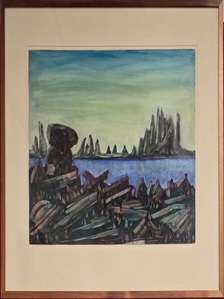 Landscape with Perched Rock 1952