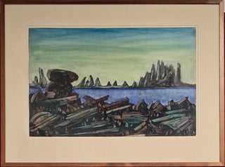 Landscape with Perched Rock 1952