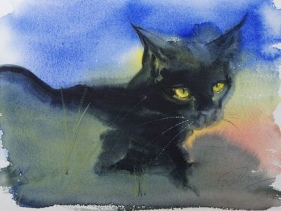 Item #2811 Black Cat. Sakina Jones.