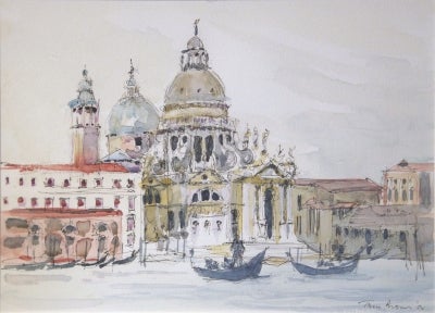 Item #2820 Venice – Basillica di Santa Maria della Salute 2002. John Brown.