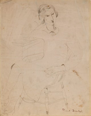 Item #283 Sketch of the Artist's Sister 1939. Russell Drysdale