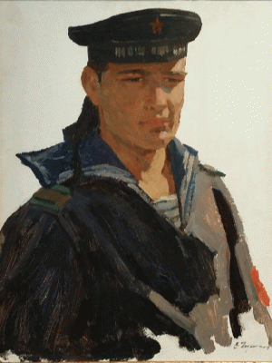 Item #2903 His First Ship 1968. Vladimir Chernishev