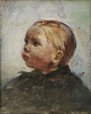 Item #2907 Young Child 1954. Anatoli Golovastov.