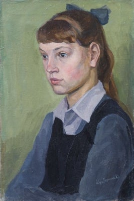 Item #2909 The Student 1976. Valentina Kharaborina.
