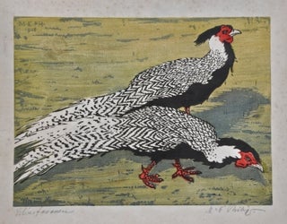 Item #3044 Silver Pheasants 1916. Martin E. Philipp
