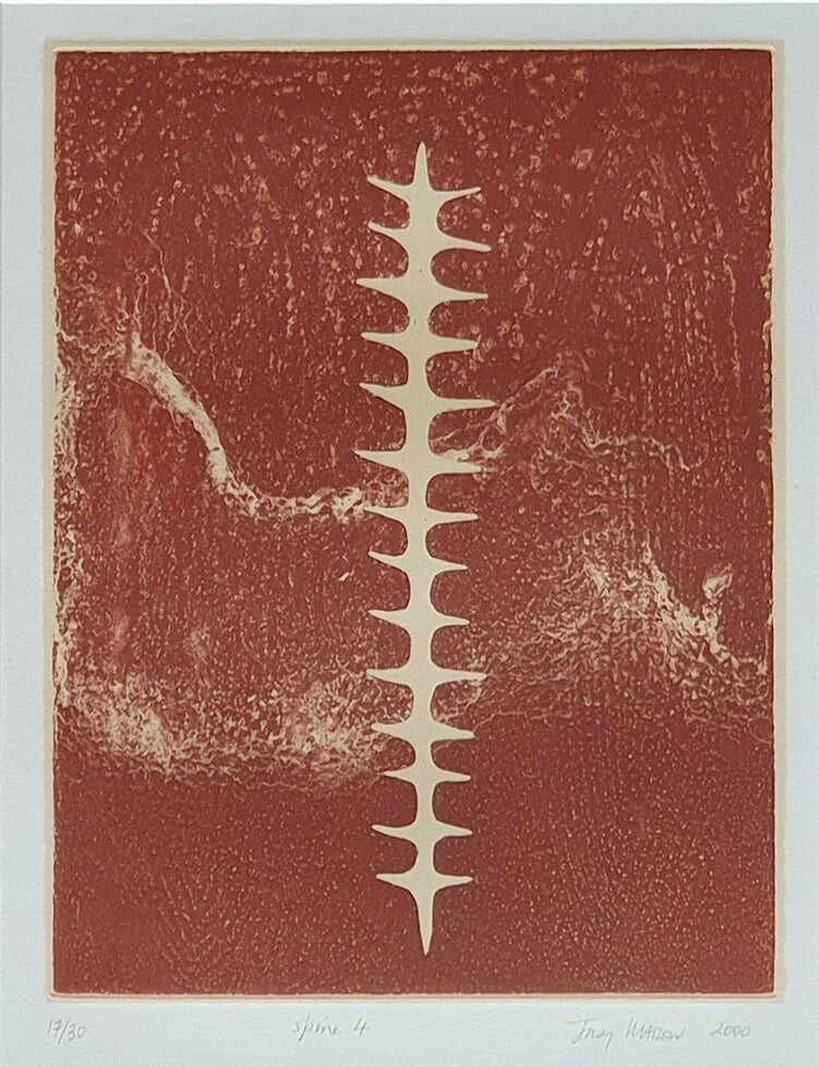 Item #3173 Spine 4 2000. Judy Watson.