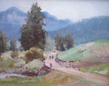 Item #340 The Valley Road 1944. H. R. Gallop.