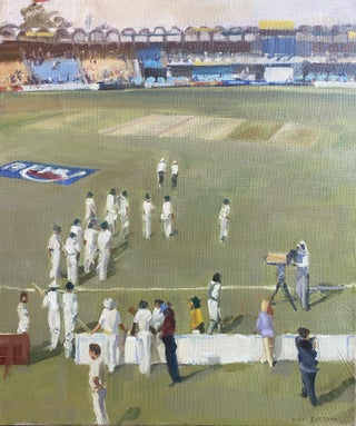 Item #3475 England Going Out To Bat, 1st Test, Lahore 2000. Nick Botting