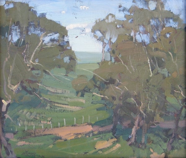 Item #362 Mansfield Landscape 1926. Murray Griffin.