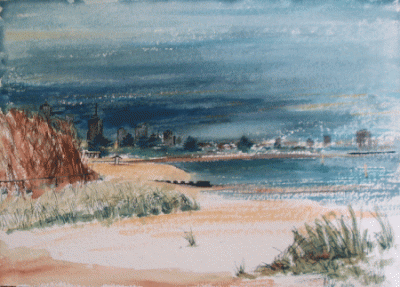 Item #374 Port Melbourne, Sandridge Beach 1996. Mary Hammond.