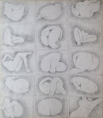 Item #3914 Nude Studies, 1972. Dorothy Braund.