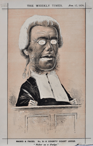Item #3919 Robert Williams Pohlman, A County Court Judge 1874. Tom Durkin.