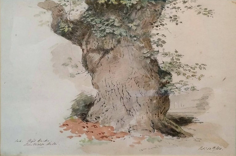 Item #3940 Old Oak Tree, Tunbridge Wells, 1888. William Strutt.