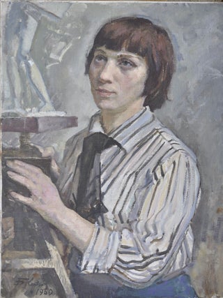 Item #4007 Young Sculptor 1960. Boris Nikolaevich Kuznetsov