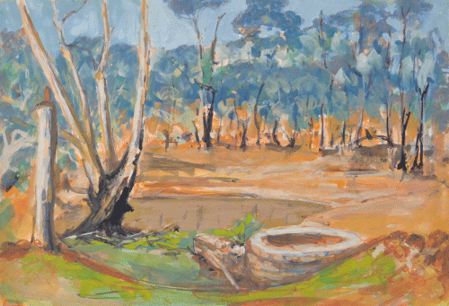 Item #4329 Ruins of an Old Eucalyptus Still Wedderburn. John H. Taylor.