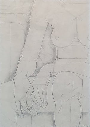 Item #435 Seated Nude 1937. Frank Hinder