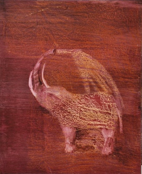 Item #4364 Elephant 1963. Sidney Nolan.
