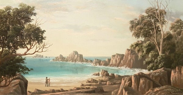 Item #4536 Leven Beach, Tasmania 1886. John Stirling Moore.