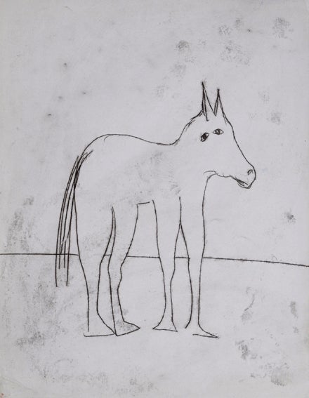 Item #4722 Horse 1948. Sidney Nolan.