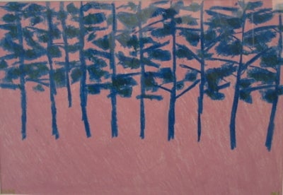 Item #485 Trees, Mornington 2004. Morris Lurie.