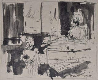 Item #4923 Study for Composition 1943. Russell Drysdale