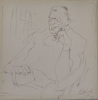 Item #4933 Portrait of Lyndhurst F Giblin 1945. William Dobell