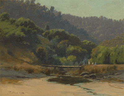Item #507 Mouth of Stony Creek, Lorne 1906. John Mather.