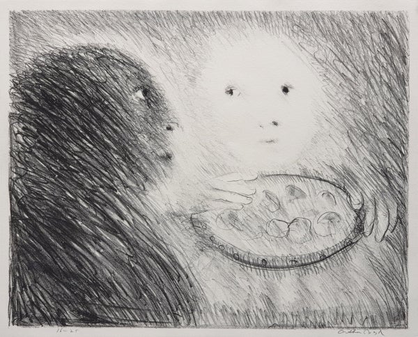 Item #5138 Saint Clare Offering Marzipan to St. Francis. Arthur Boyd.