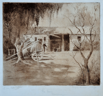 Item #5203 The Farm, Mitcham 1922. Cyril Dillon.