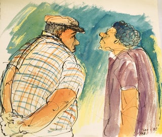 Item #5239 Northcote Shoppers 1987. Mary Hammond