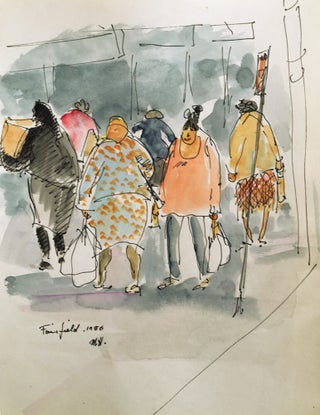Item #5255 Shoppers, Fairfield 1986. Mary Hammond