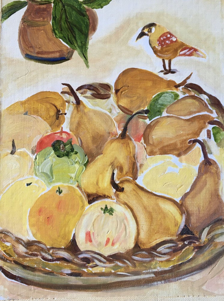 Item #5334 Pears 2019. Ceci Cairns.