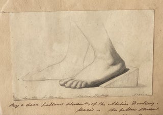Three Studies of Feet, Atelier Drolling, Paris