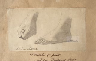 Three Studies of Feet, Atelier Drolling, Paris