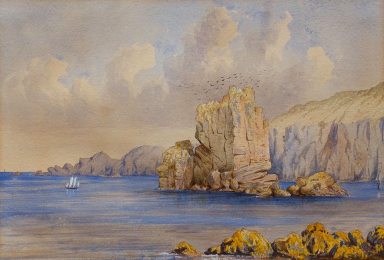Item #5403 Les Antelets, Sercq, Channel Islands. Edmund M. Gill.